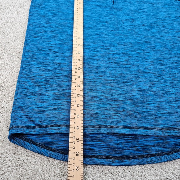 Hurley Men's Blue Black Athletic 1/4 Zip Pullover Long Sleeve Shirt Size S NWOT - Picture 5 of 6